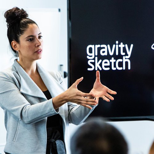 Daniela Paredes Fuentes, Co-Founder of Gravity Sketch, an InnovationRCA Incubated Start-Up