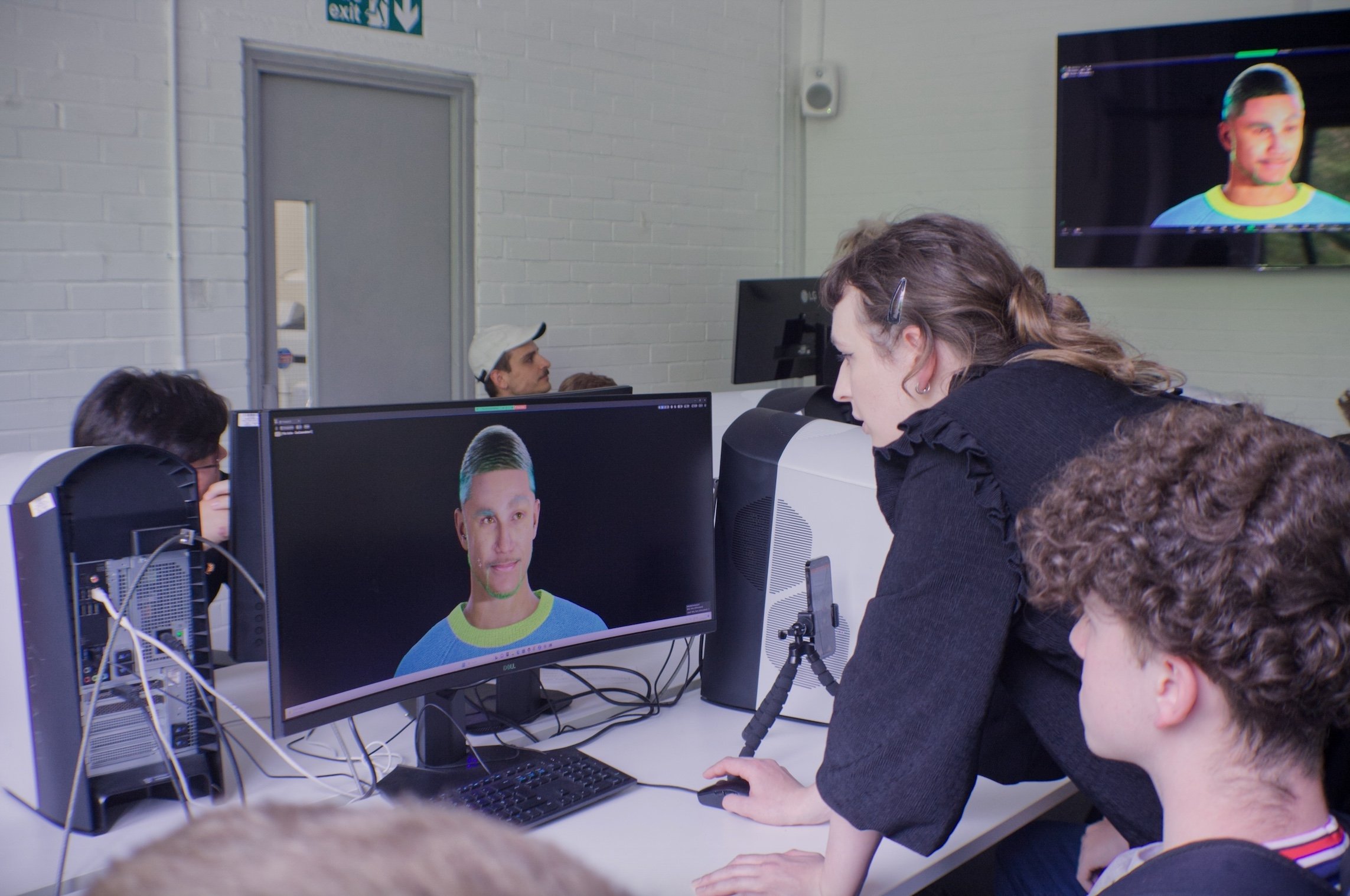 Beyond Human workshop with sixth form pupils from Oasis Isle of Sheppey