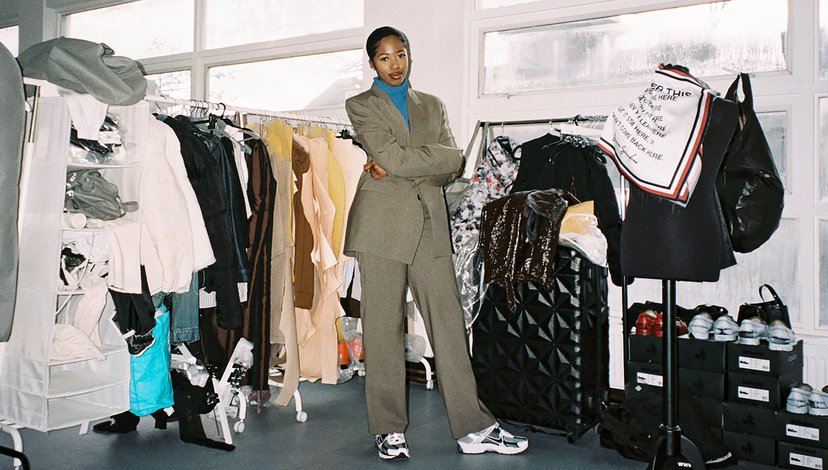 Bianca at her studio