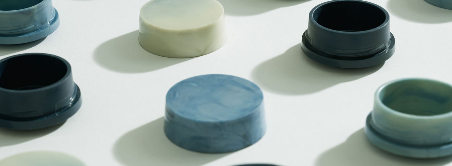 Jars in Blue Hues, 2021