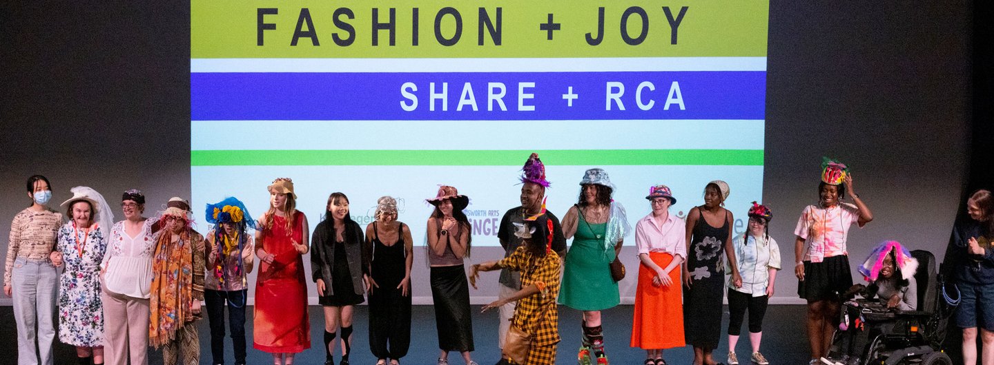 FASHION + JOY presentation at Wandsworth Art Fringe