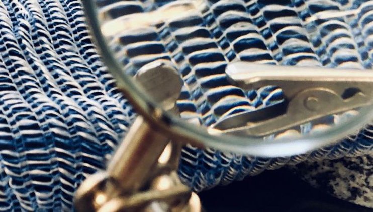 Close-up of KnitRegen fibres