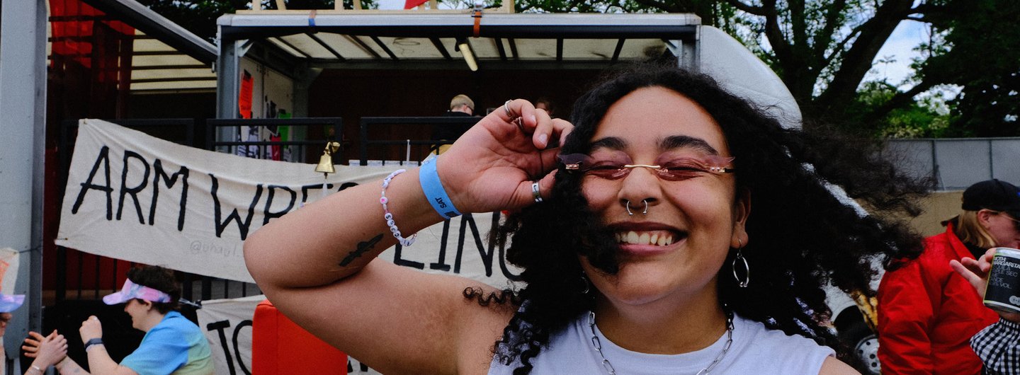 Mobile Dyke Bar at Mighty Hoopla