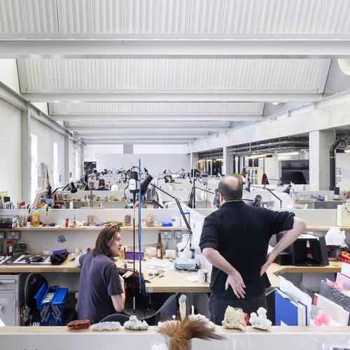 Inside the Jewellery & Metal workshop (photo: Richard Haughton)