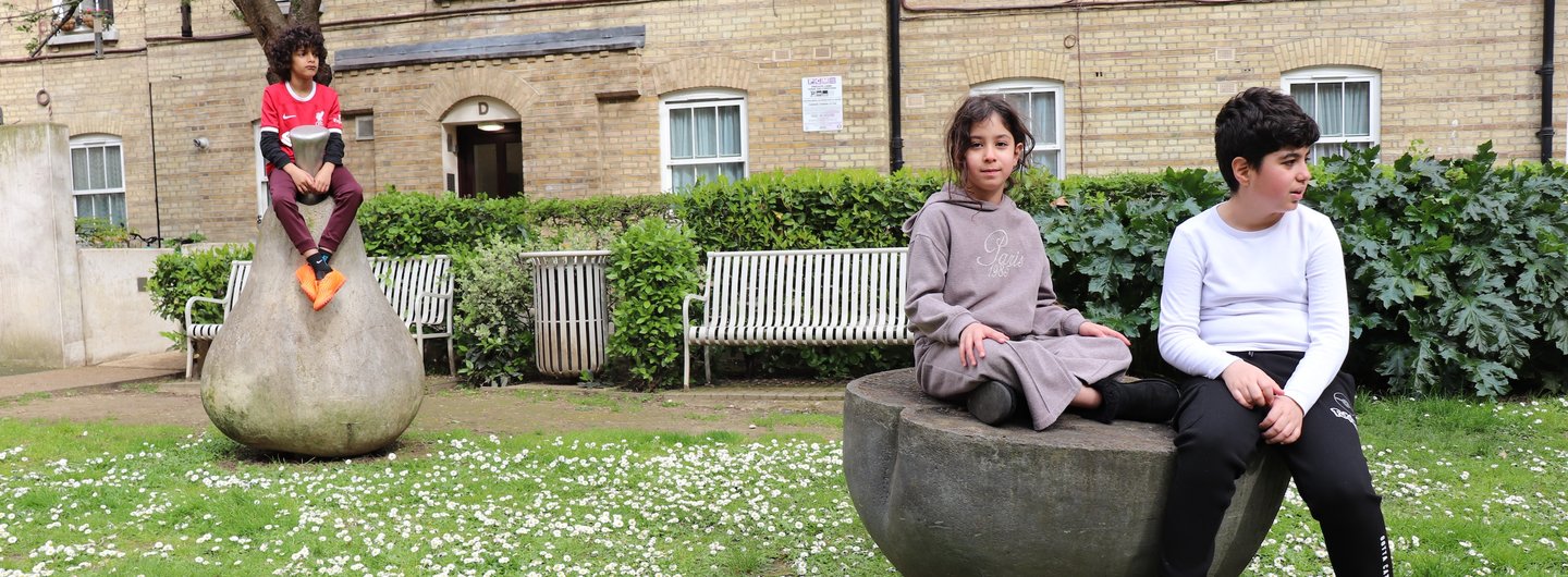 Sarah Staton Apples & Pears Sculpture Project