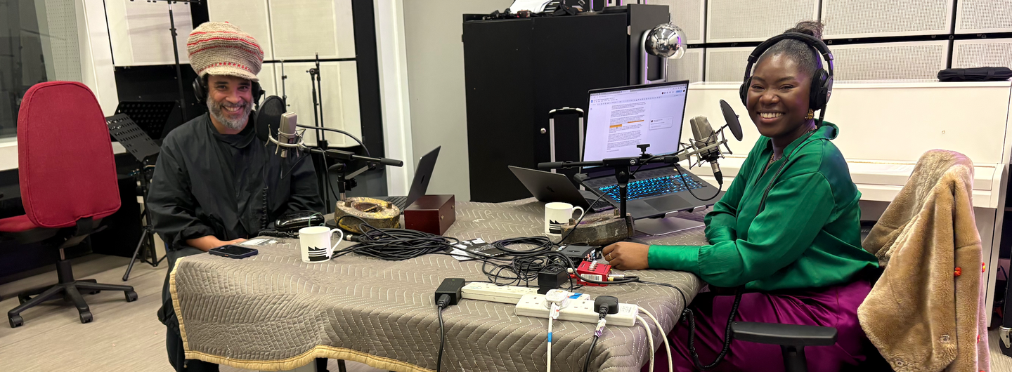 Andrew Ibi and Joyce Addai Davis