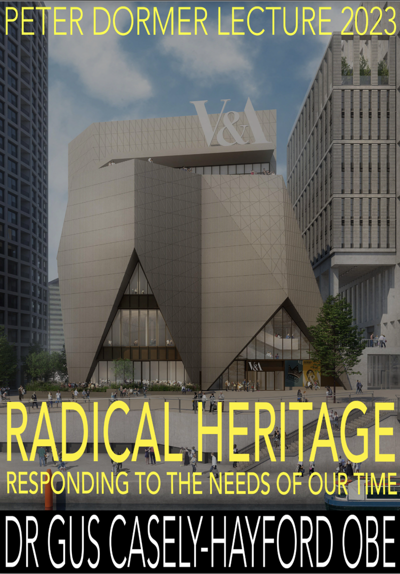 Peter Dormer Lecture 2023